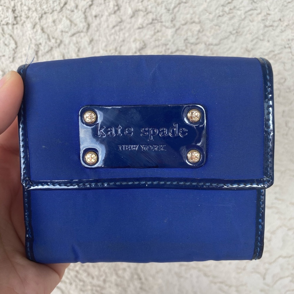 Blue Kate Spade Wallet